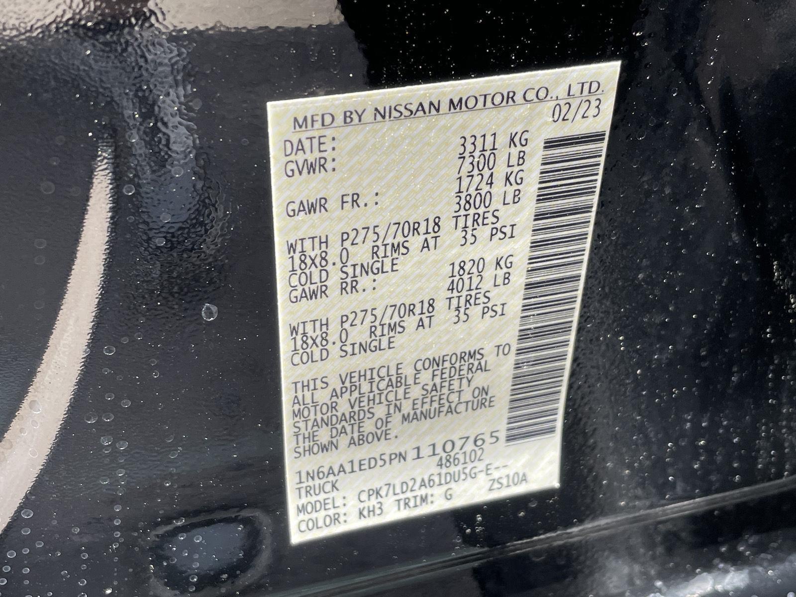 Pre-Owned 2023 Nissan Titan for sale in Grand Island NE