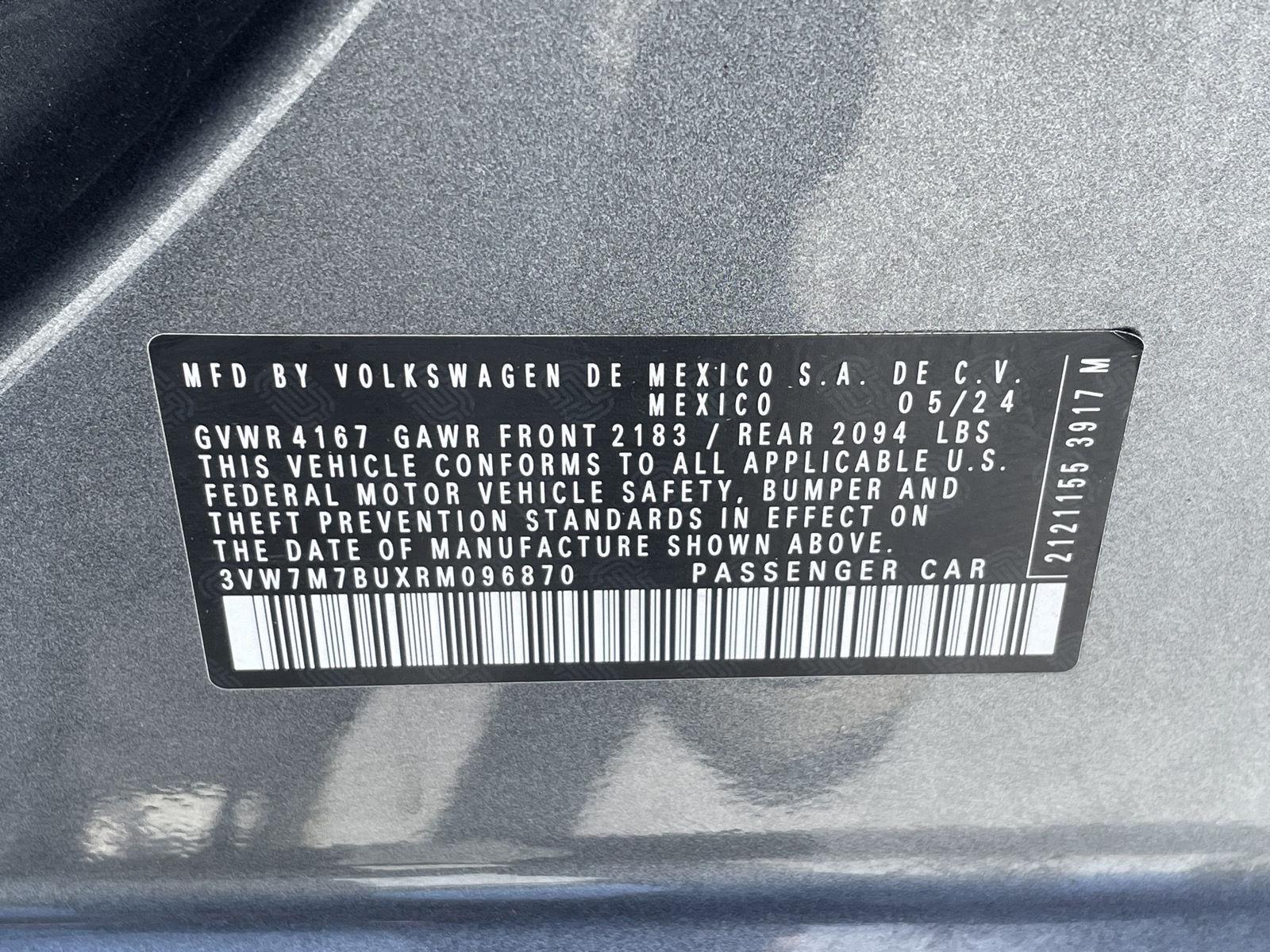 Pre-Owned 2024 Volkswagen Jetta for sale in Grand Island NE