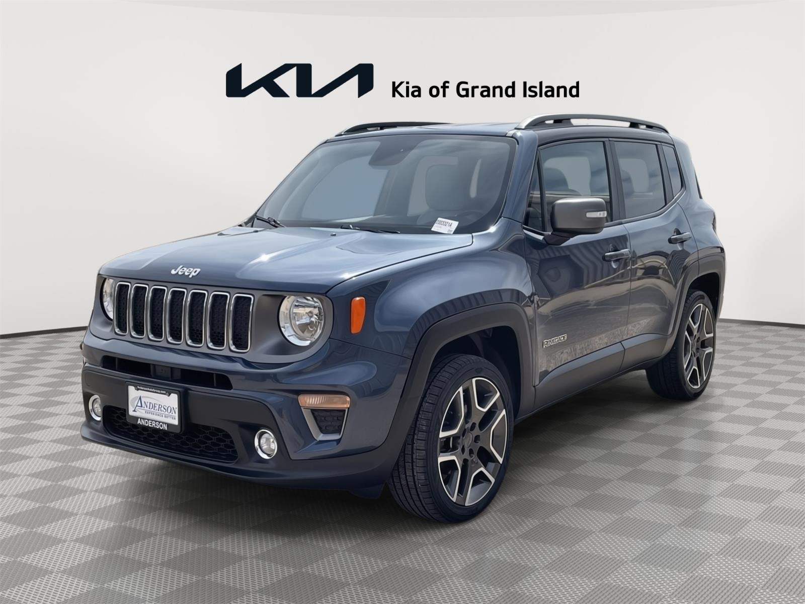 Slate Blue Pearlcoat 2020 Jeep Renegade SUV / Crossover Four-Wheel Drive 9-Speed Automatic
