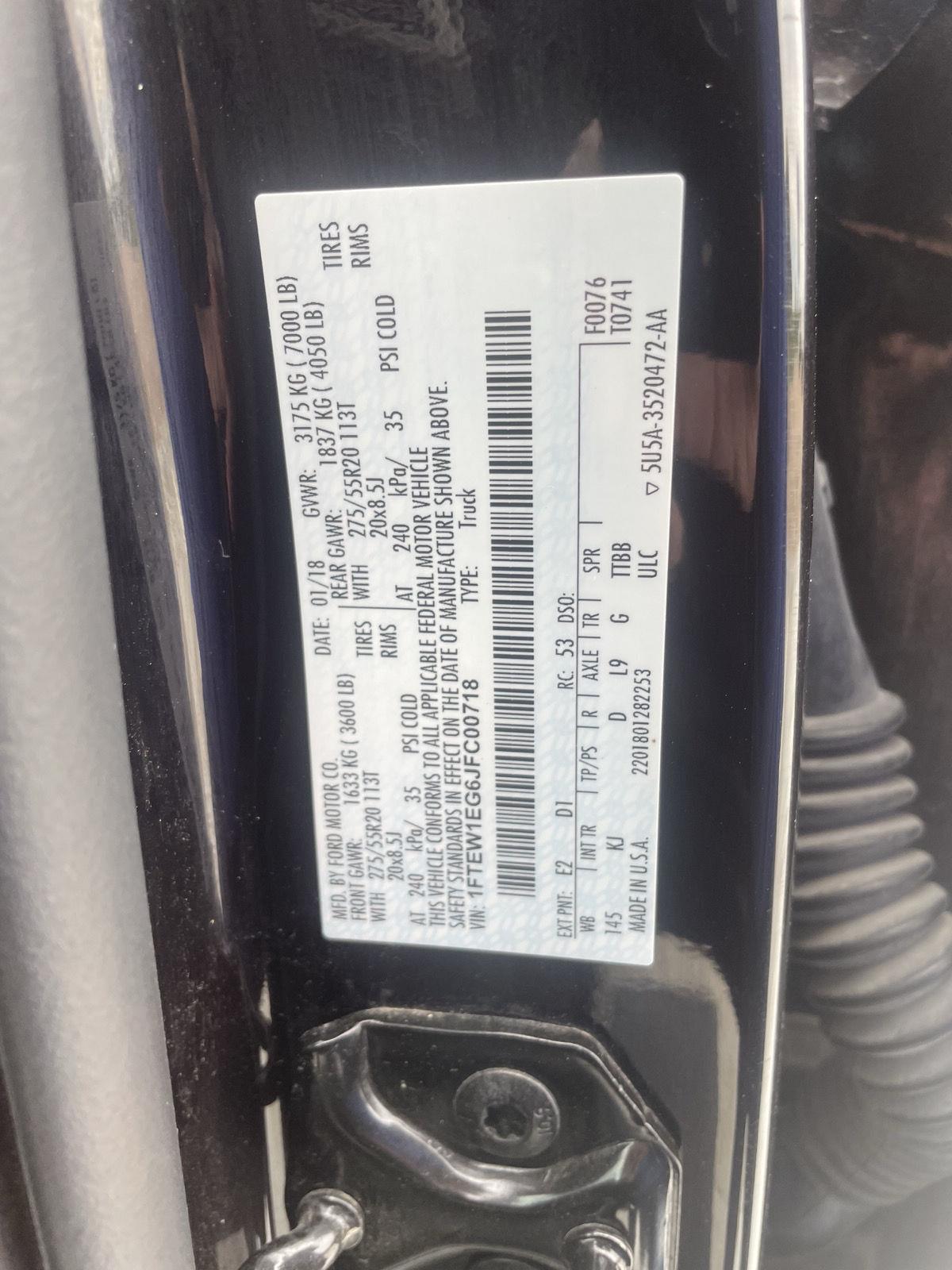 Pre-Owned 2018 Ford F-150 for sale in Grand Island NE