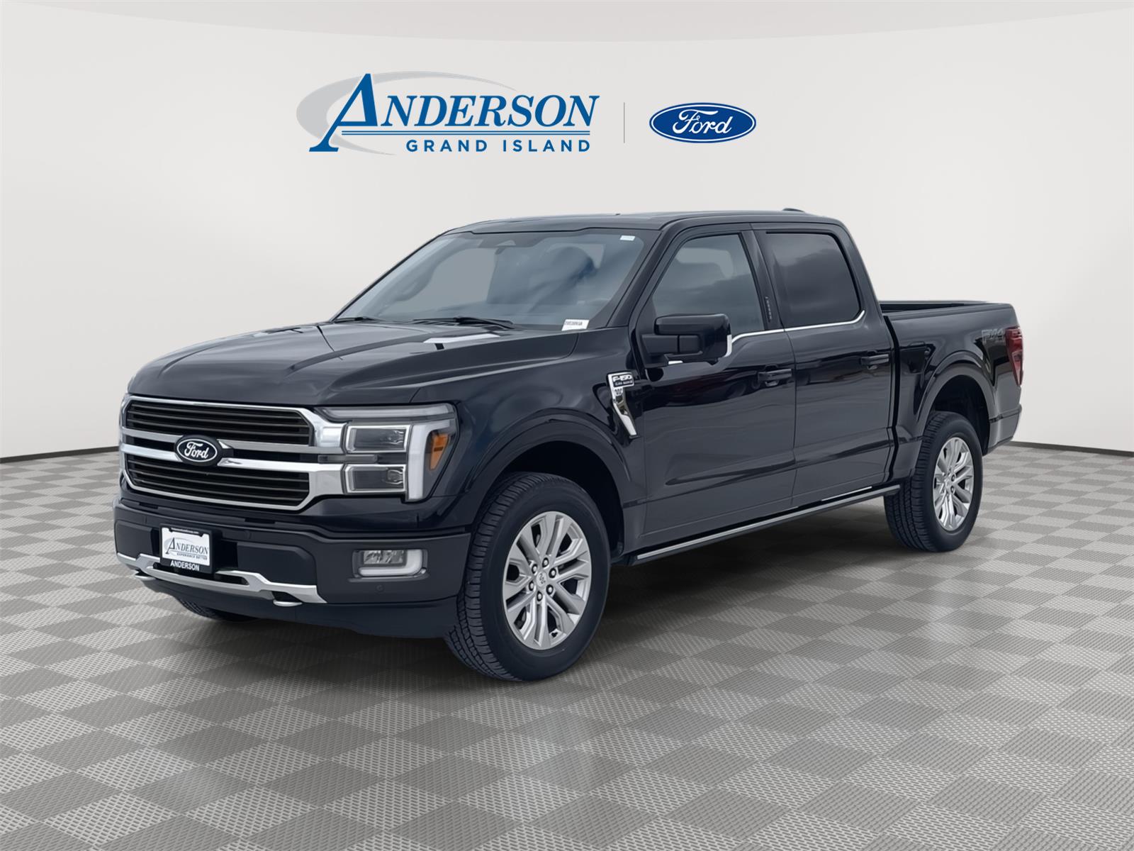 Agate Black/Darkened Bronze 2024 Ford F-150 Pickup Truck Four-Wheel Drive Automatic