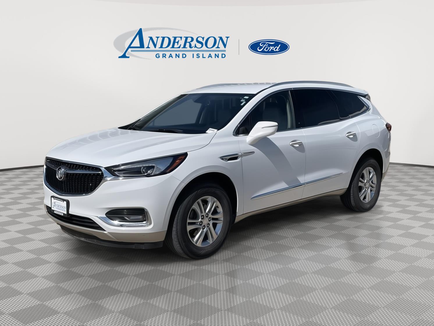 Summit White 2020 Buick Enclave SUV / Crossover Four-Wheel Drive 9-Speed Automatic