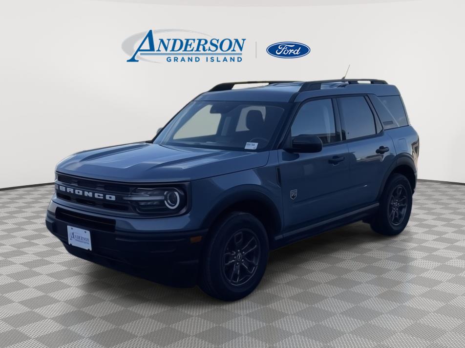 Blue (Azure Gray Metallic Tri-Coat) 2024 Ford Bronco Sport SUV / Crossover All-Wheel Drive 8-Speed Automatic