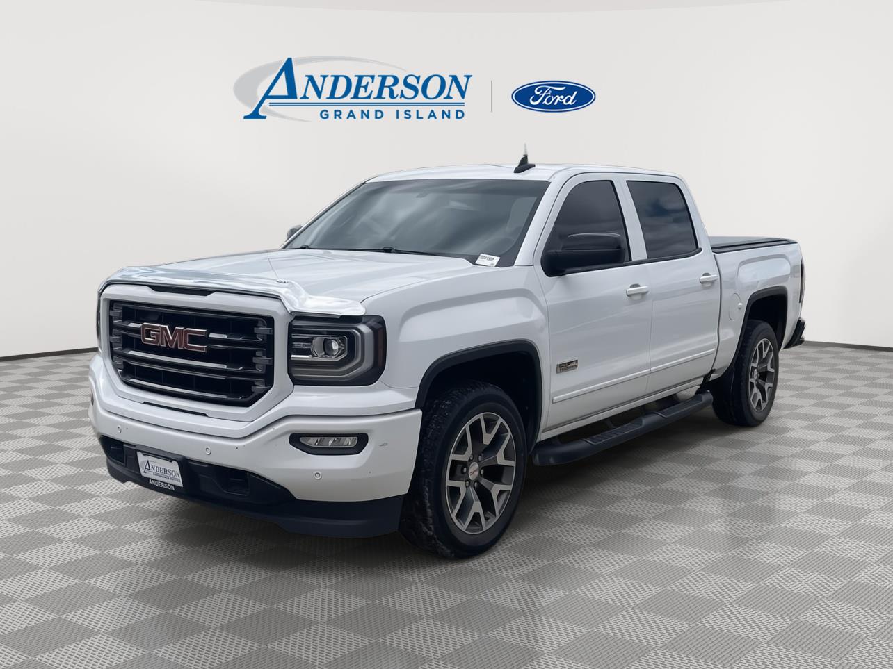 Summit White 2017 GMC Sierra 1500 Pickup Truck Four-Wheel Drive 8-Speed Automatic