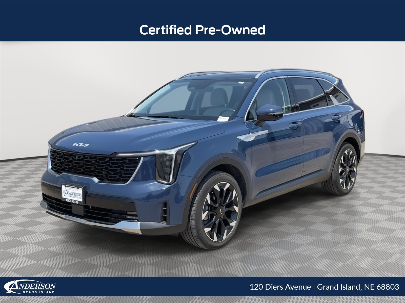 Midnight Lake Blue 2025 Kia Sorento SUV / Crossover Front-Wheel Drive Automatic