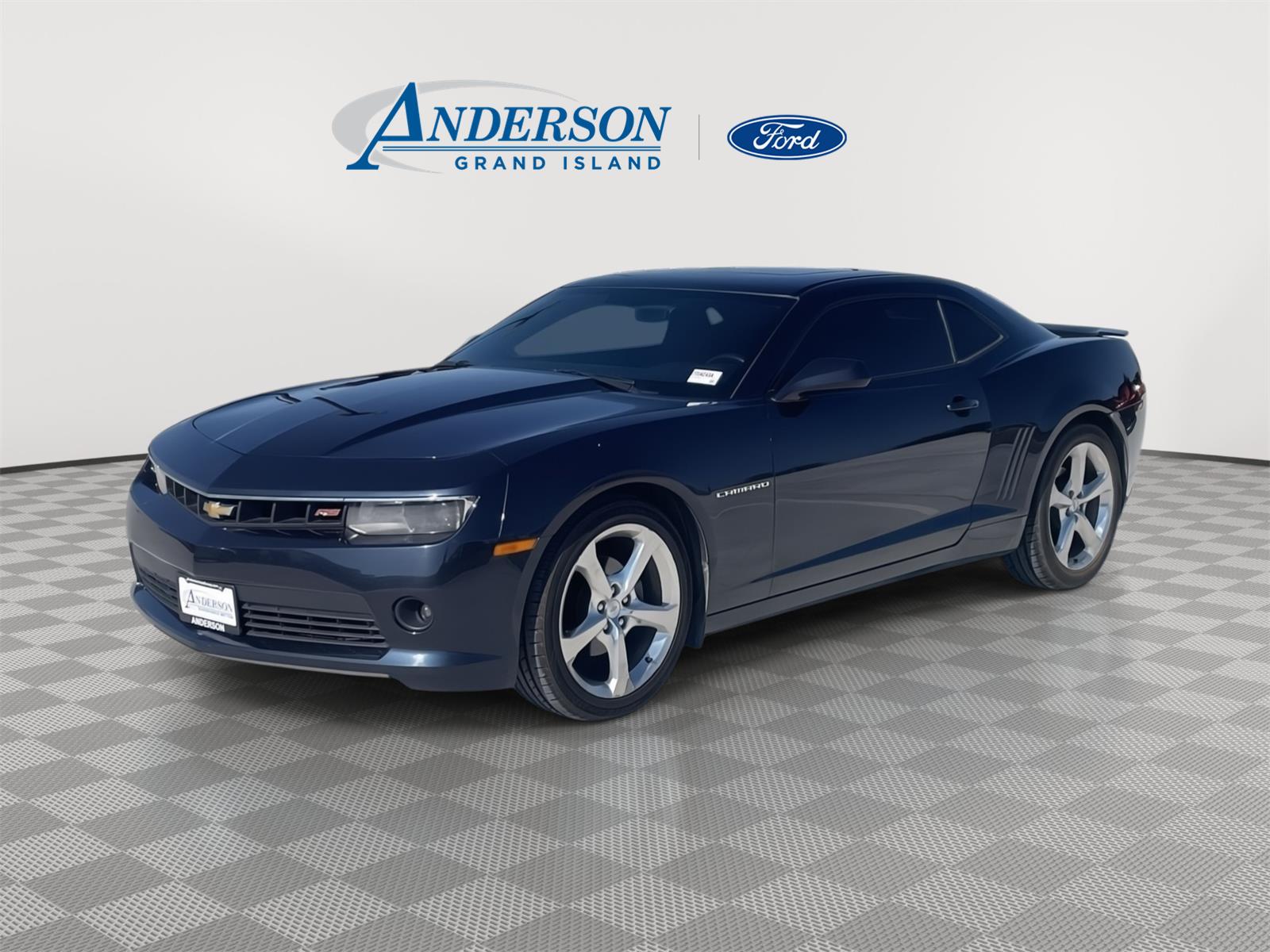 Blue Ray Metallic 2014 Chevrolet Camaro Coupe Rear-Wheel Drive 6-Speed Automatic