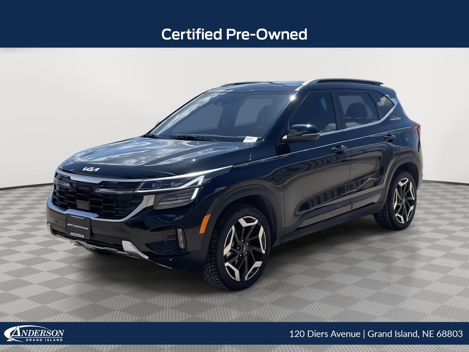 Fusion Black 2024 Kia Seltos SUV / Crossover All-Wheel Drive 8-Speed Automatic