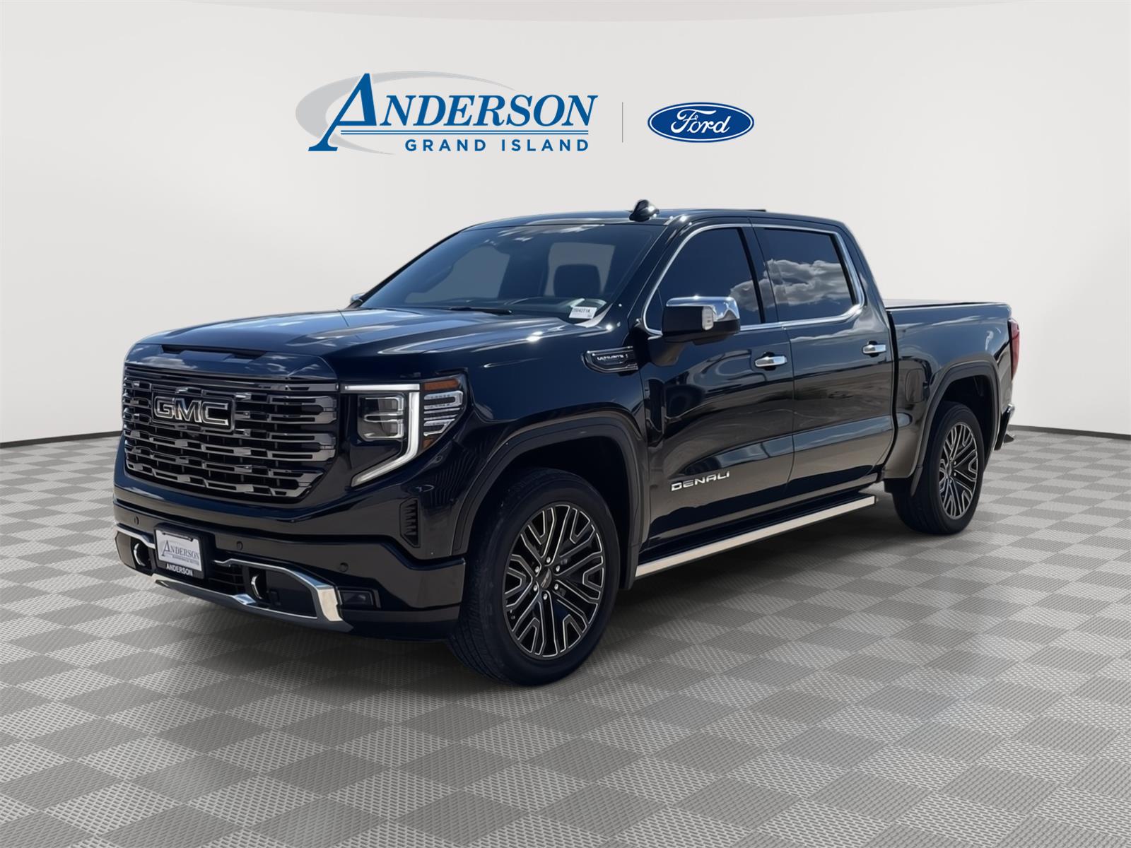 Onyx Black 2022 GMC Sierra 1500 Pickup Truck Four-Wheel Drive Automatic