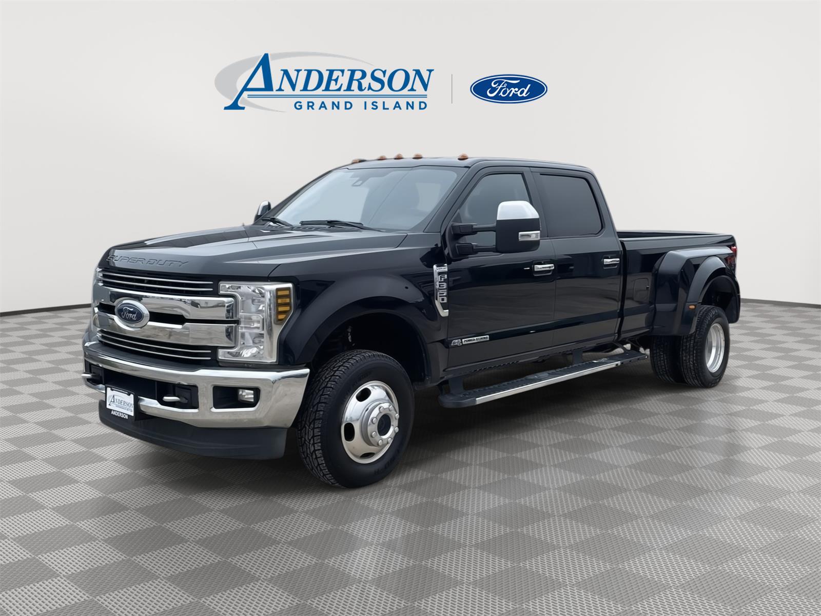 Shadow Black 2018 Ford F-350 Super Duty Pickup Truck Four-Wheel Drive 6-Speed Automatic