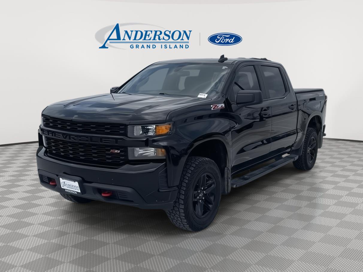 Black 2021 Chevrolet Silverado 1500 Pickup Truck Four-Wheel Drive 6-Speed Automatic
