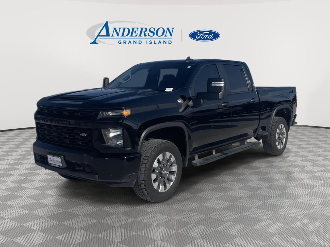 Black 2022 Chevrolet Silverado 2500HD Pickup Truck Four-Wheel Drive Automatic