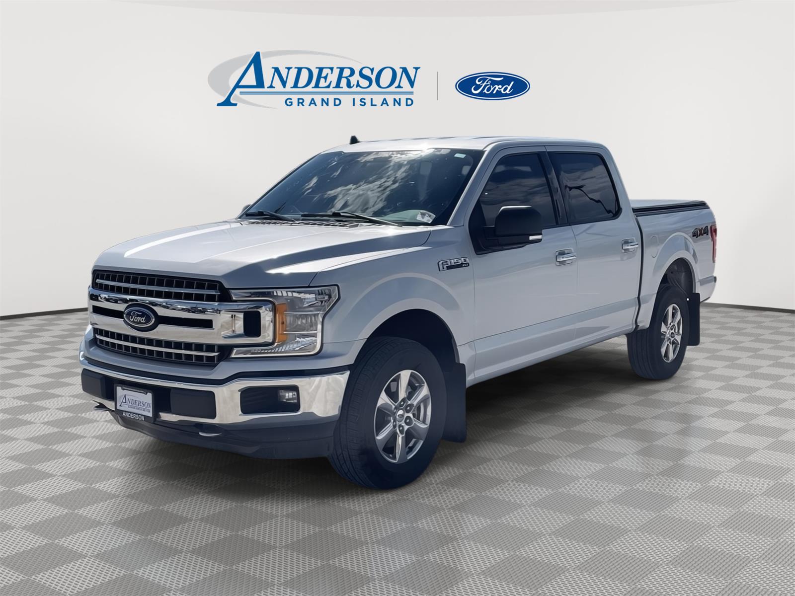 Ingot Silver 2019 Ford F-150 Pickup Truck Four-Wheel Drive Automatic