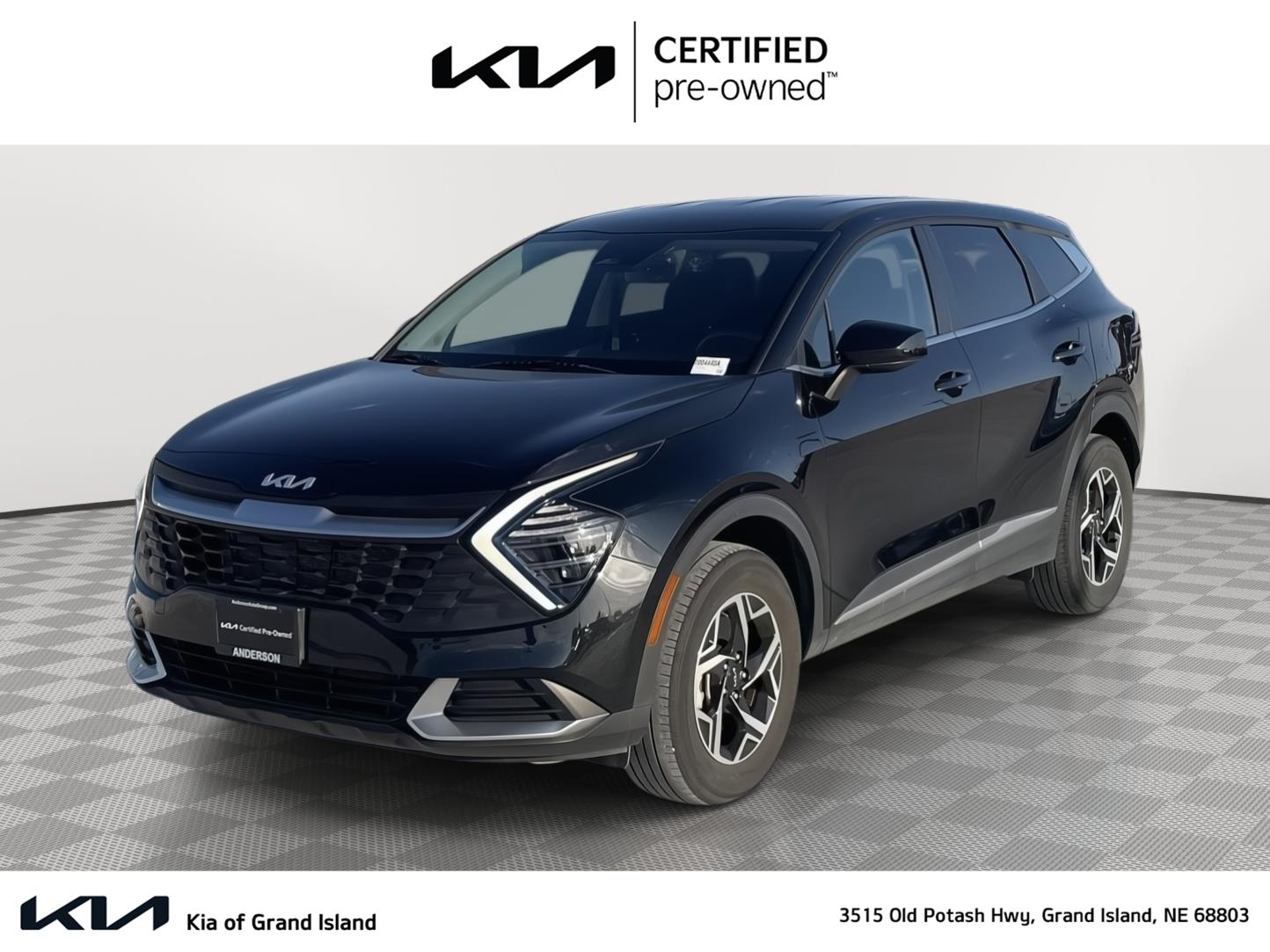 Fusion Black 2024 Kia Sportage SUV / Crossover All-Wheel Drive 