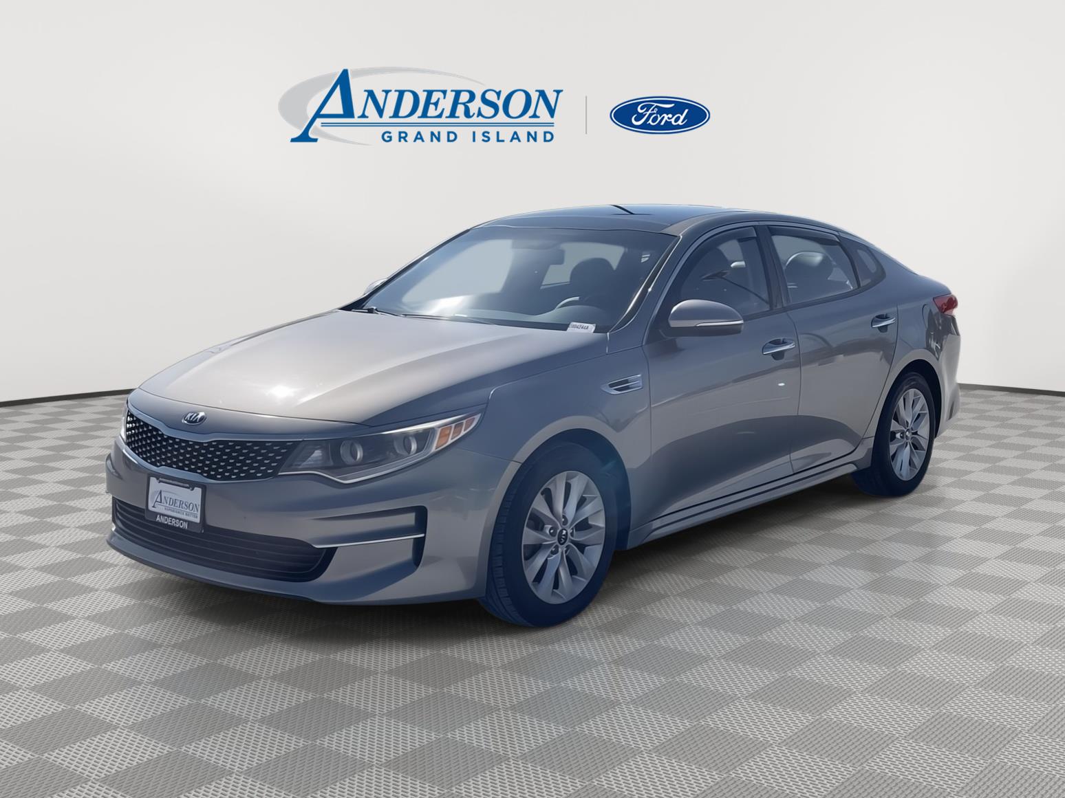 Titanium Silver 2016 Kia Optima Sedan Front-Wheel Drive Automatic