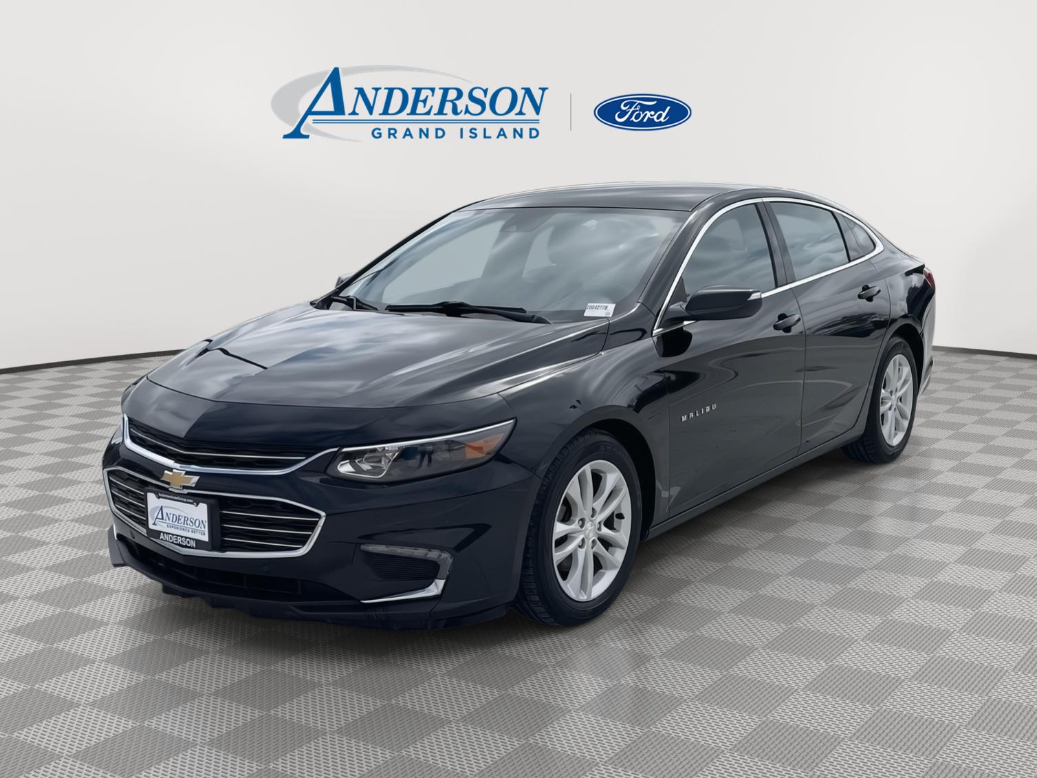 Mosaic Black Metallic 2018 Chevrolet Malibu Sedan Front-Wheel Drive 6-Speed Automatic
