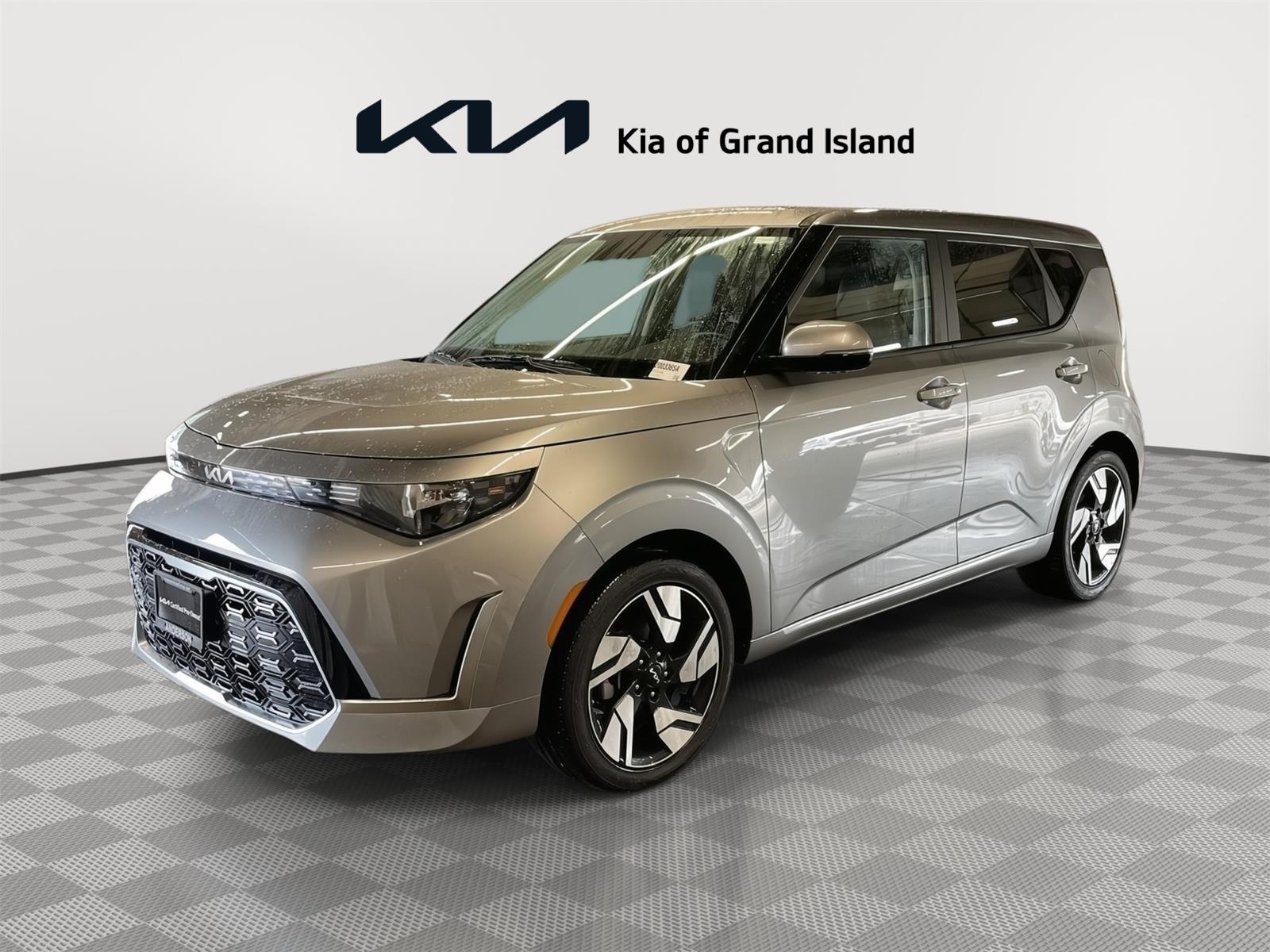 Steel Gray 2025 Kia Soul SUV / Crossover Front-Wheel Drive Continuously Variable Transmission