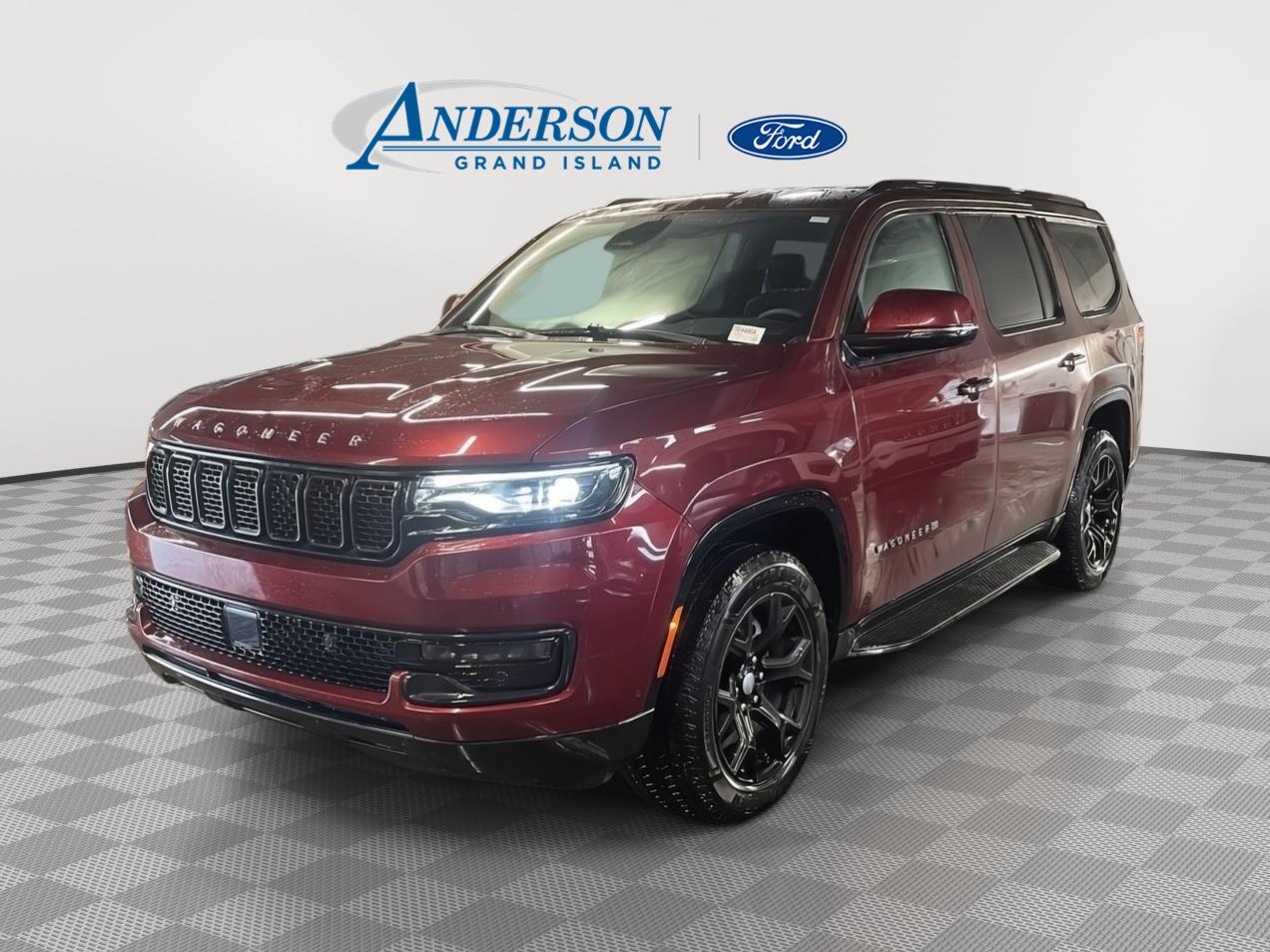 Velvet Red Pearlcoat 2022 Jeep Wagoneer SUV / Crossover Four-Wheel Drive 8-Speed Automatic