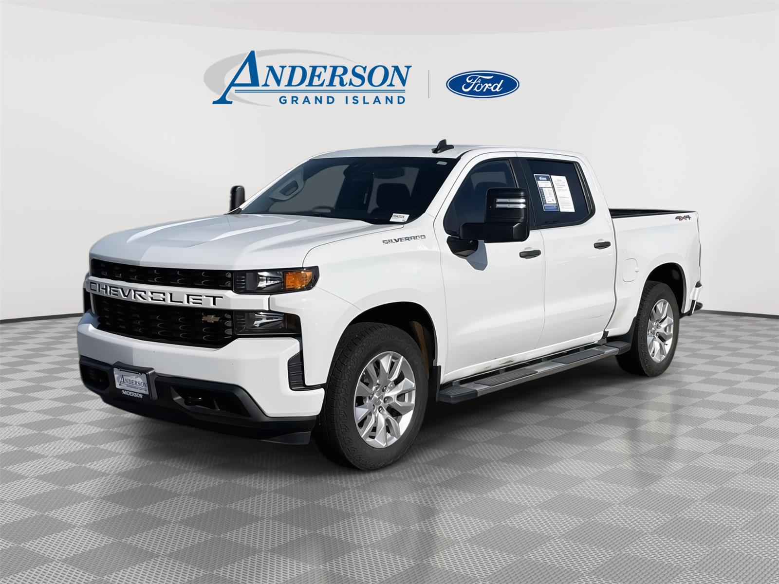 Summit White 2021 Chevrolet Silverado 1500 Pickup Truck Four-Wheel Drive 6-Speed Automatic