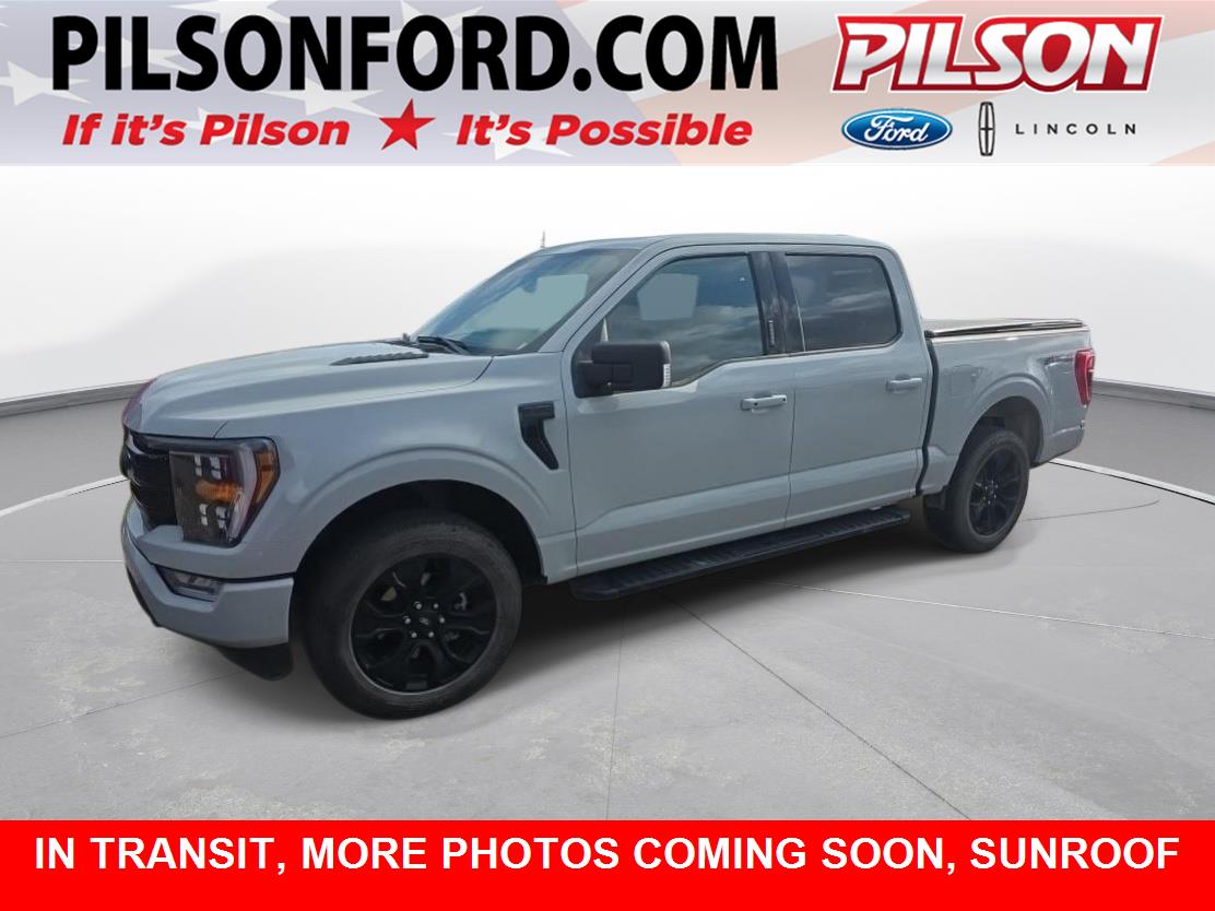 Avalanche Gray 2023 Ford F-150 Pickup Truck Four-Wheel Drive Automatic