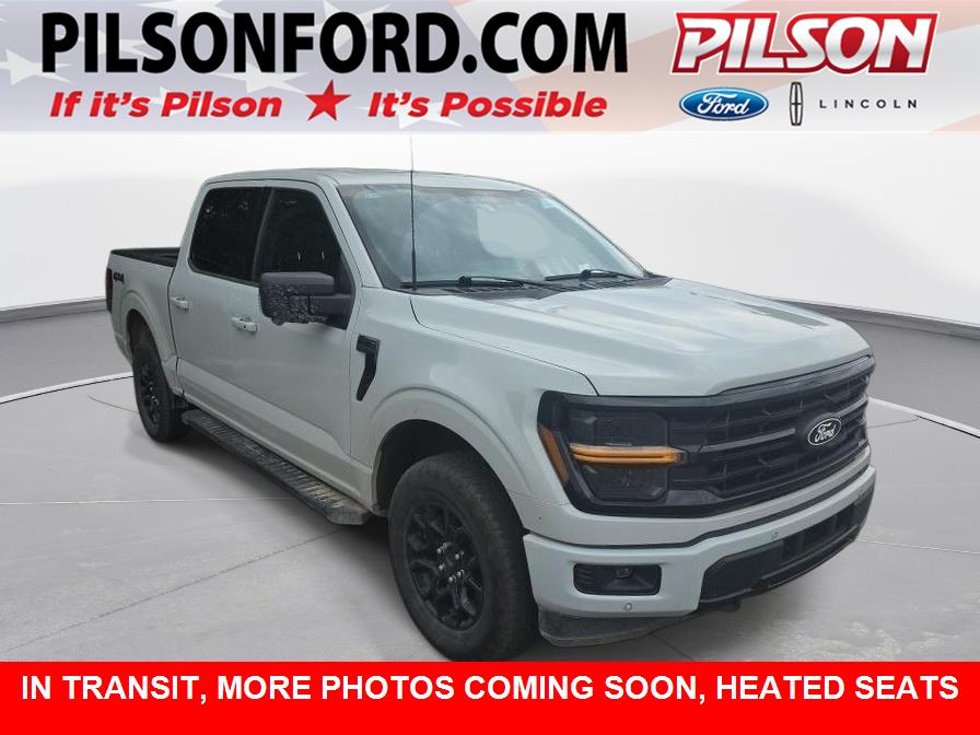 Avalanche Gray 2024 Ford F-150 Pickup Truck Four-Wheel Drive Automatic