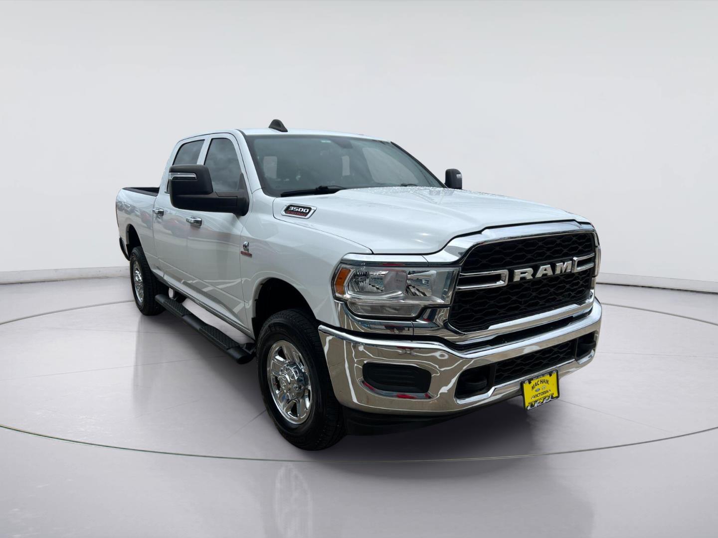 Bright White Clearcoat 2024 RAM 3500 Pickup Truck Four-Wheel Drive 6-Speed Automatic