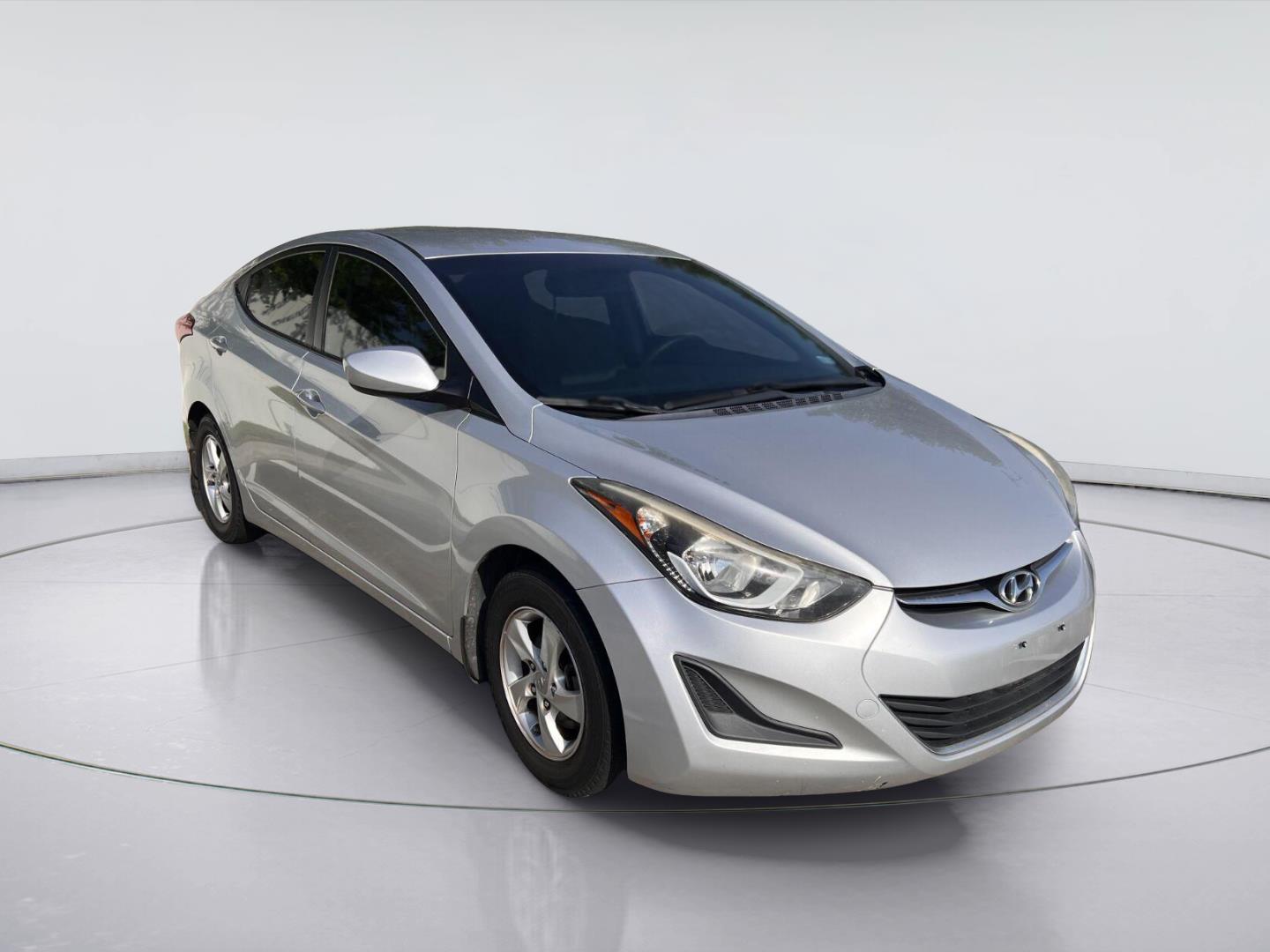 Shimmering Air Silver 2015 Hyundai Elantra Sedan Front-Wheel Drive Manual