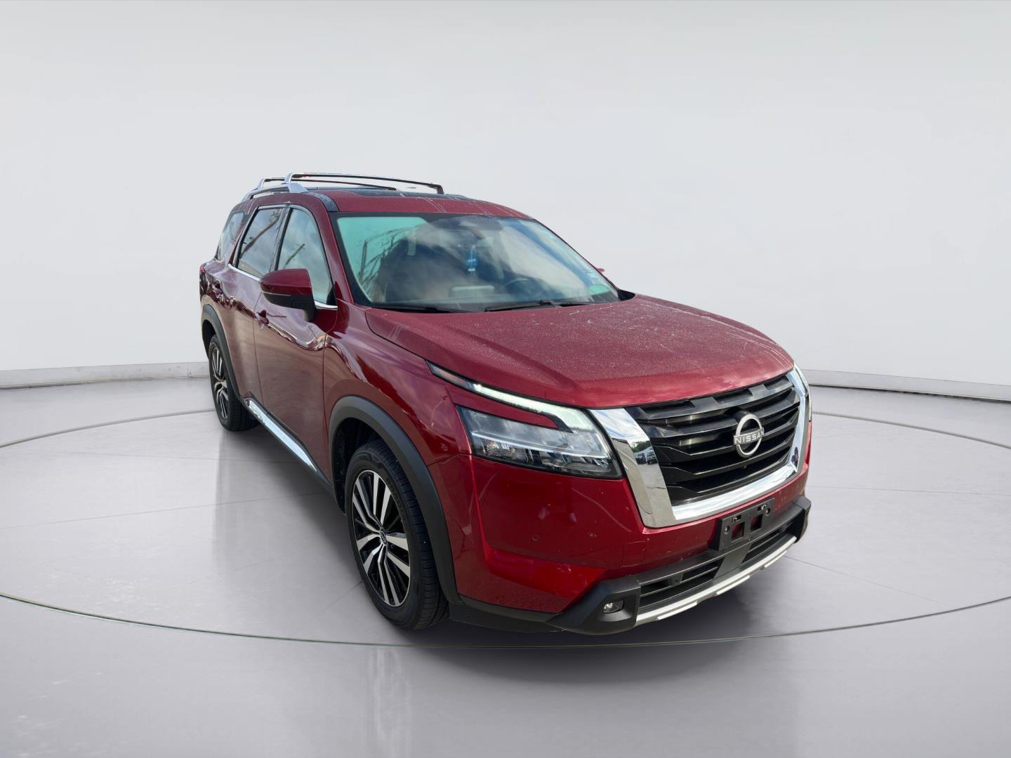 Red (Scarlet Ember Tintcoat) 2023 Nissan Pathfinder SUV / Crossover Front-Wheel Drive Automatic
