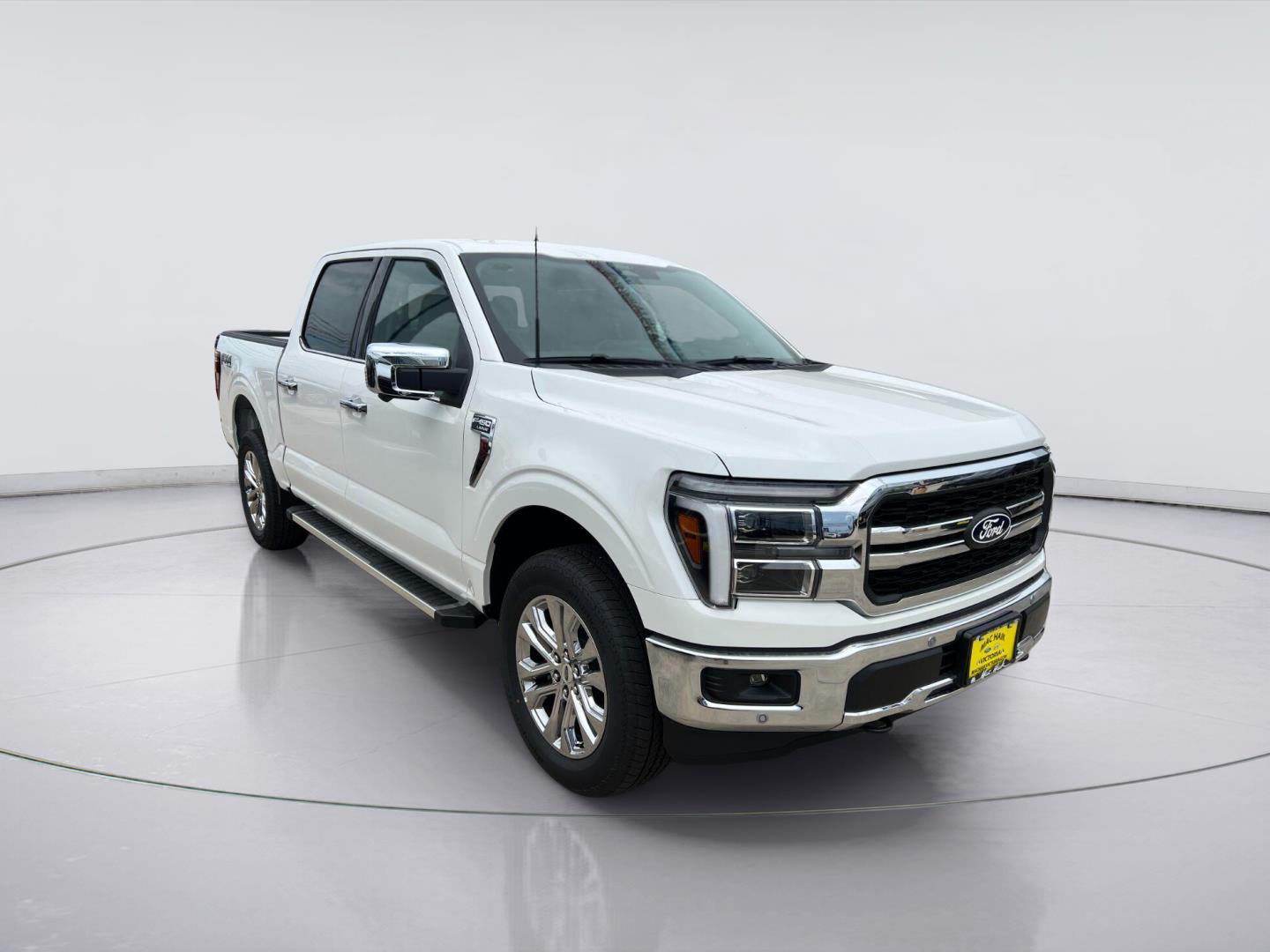 Star White Metallic Tri-Coat 2026 Ford F-150 Pickup Truck Four-Wheel Drive Automatic