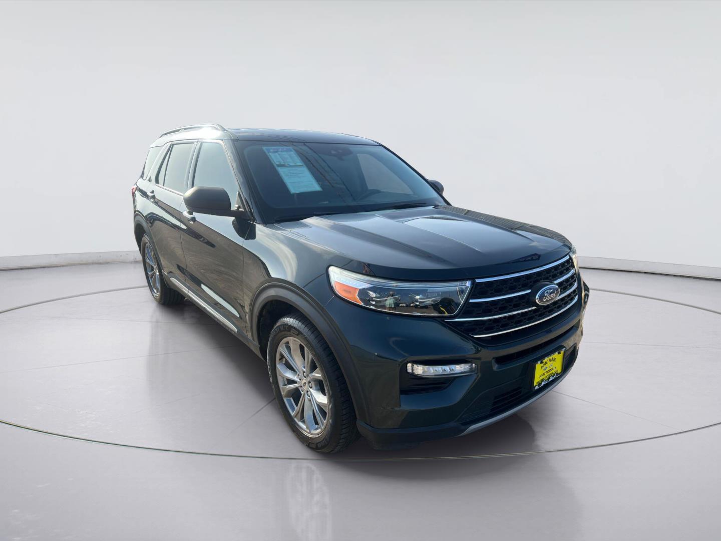 Forged Green 2022 Ford Explorer SUV / Crossover Rear-Wheel Drive Automatic