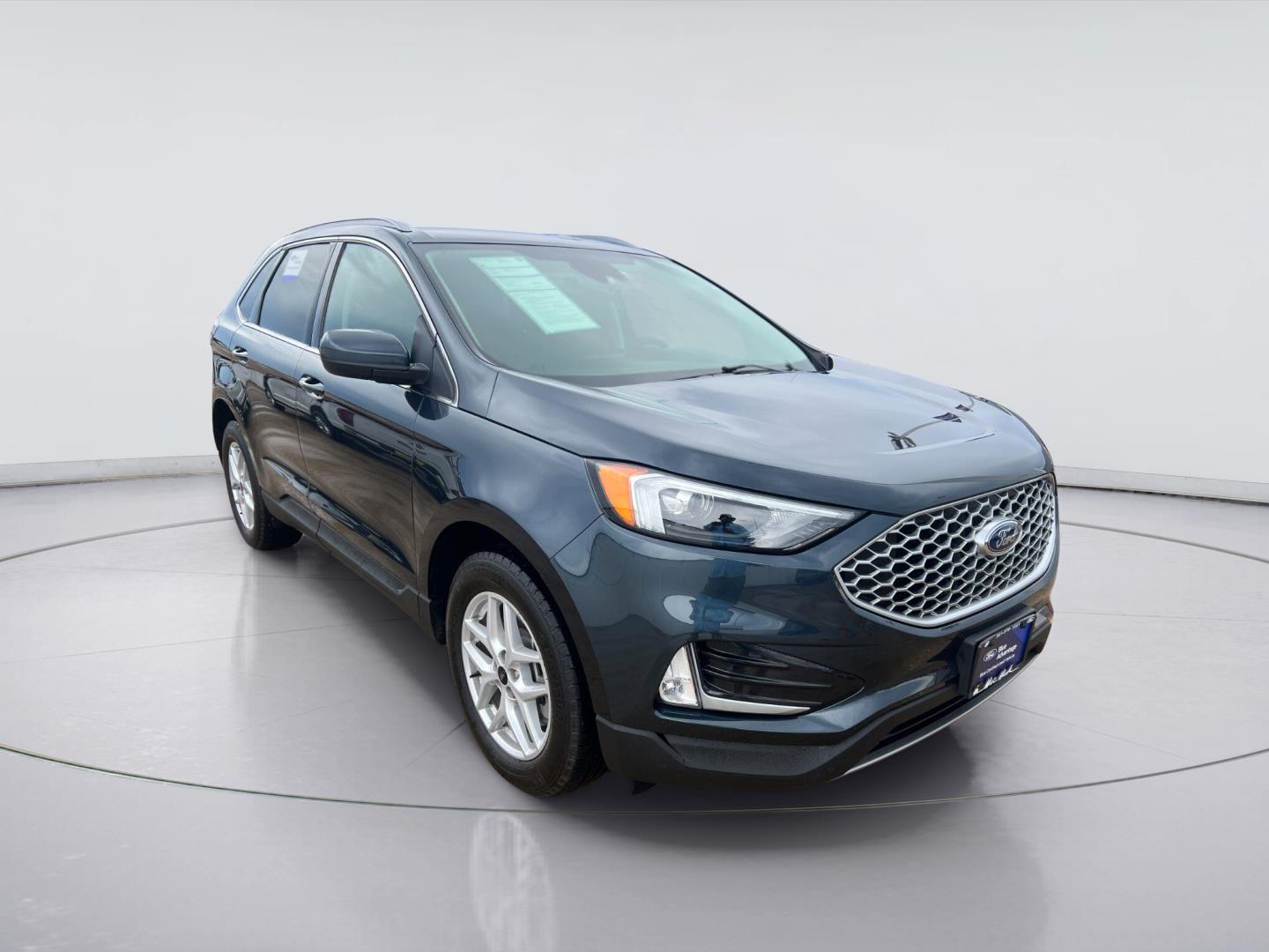 Stone Blue 2024 Ford Edge SUV / Crossover All-Wheel Drive 8-Speed Automatic