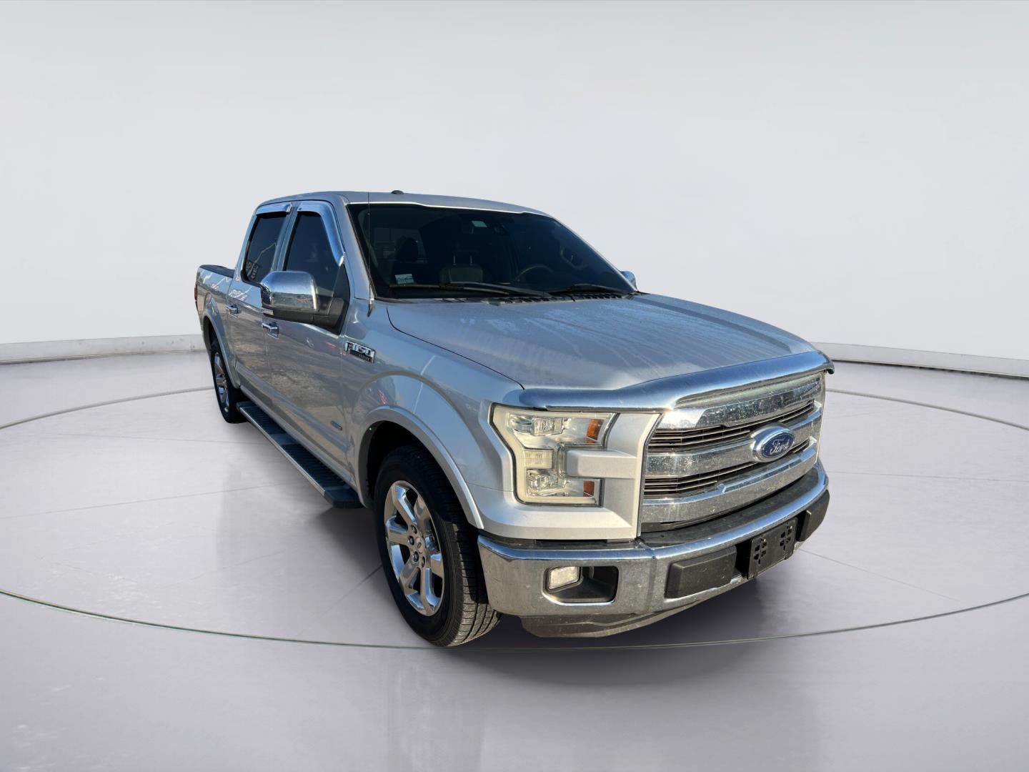 Ingot Silver Metallic 2015 Ford F-150 Pickup Truck 4X2 6-Speed Automatic