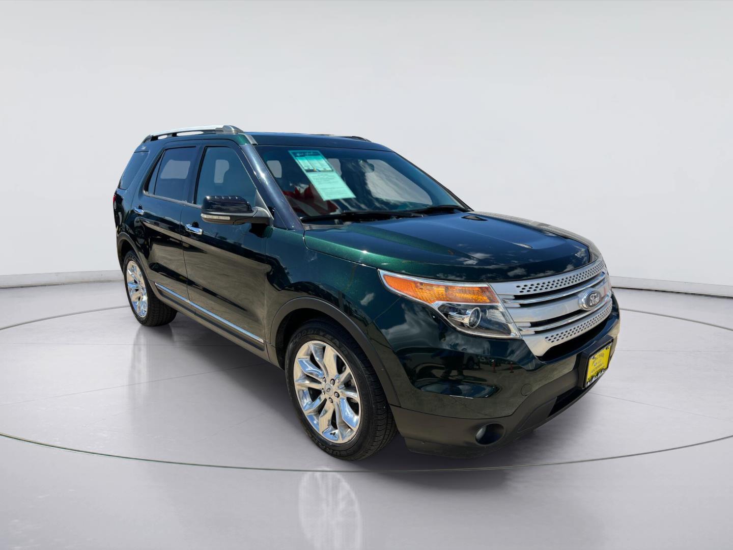 Green Gem Metallic 2013 Ford Explorer SUV / Crossover Front-Wheel Drive 6-Speed Automatic