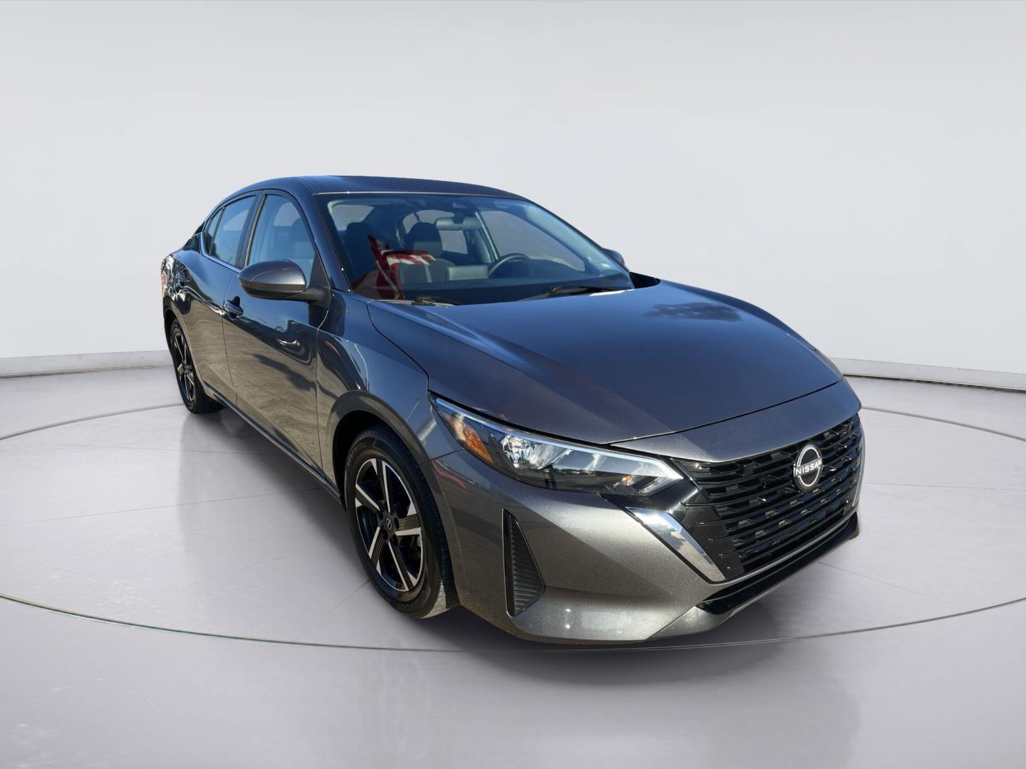 Gray (Gun Metallic) 2025 Nissan Sentra Sedan Front-Wheel Drive Continuously Variable Transmission