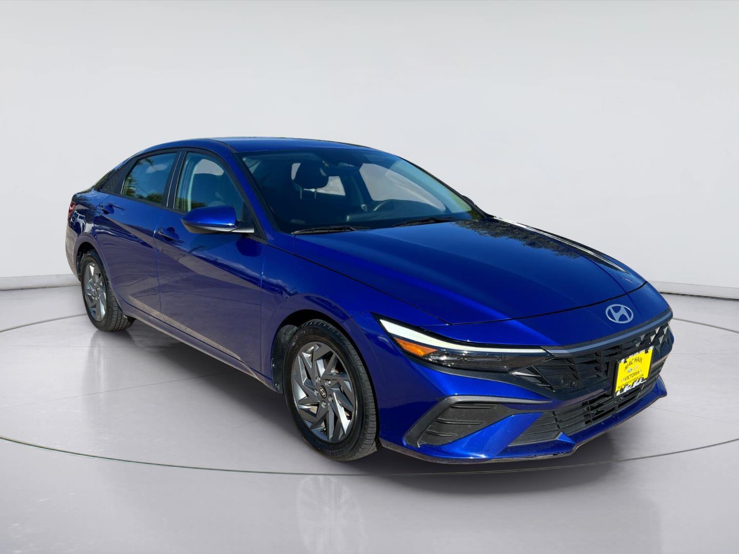 Intense Blue 2024 Hyundai Elantra Sedan Front-Wheel Drive Continuously Variable Transmission