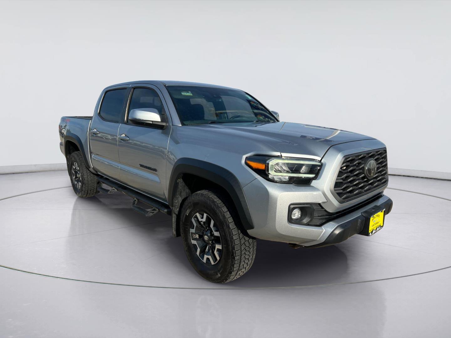 Celestial Silver Metallic 2022 Toyota Tacoma Pickup Truck Four-Wheel Drive Manual