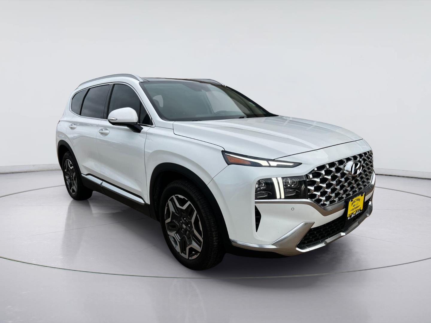 Quartz White 2023 Hyundai Santa Fe SUV / Crossover Front-Wheel Drive Automatic