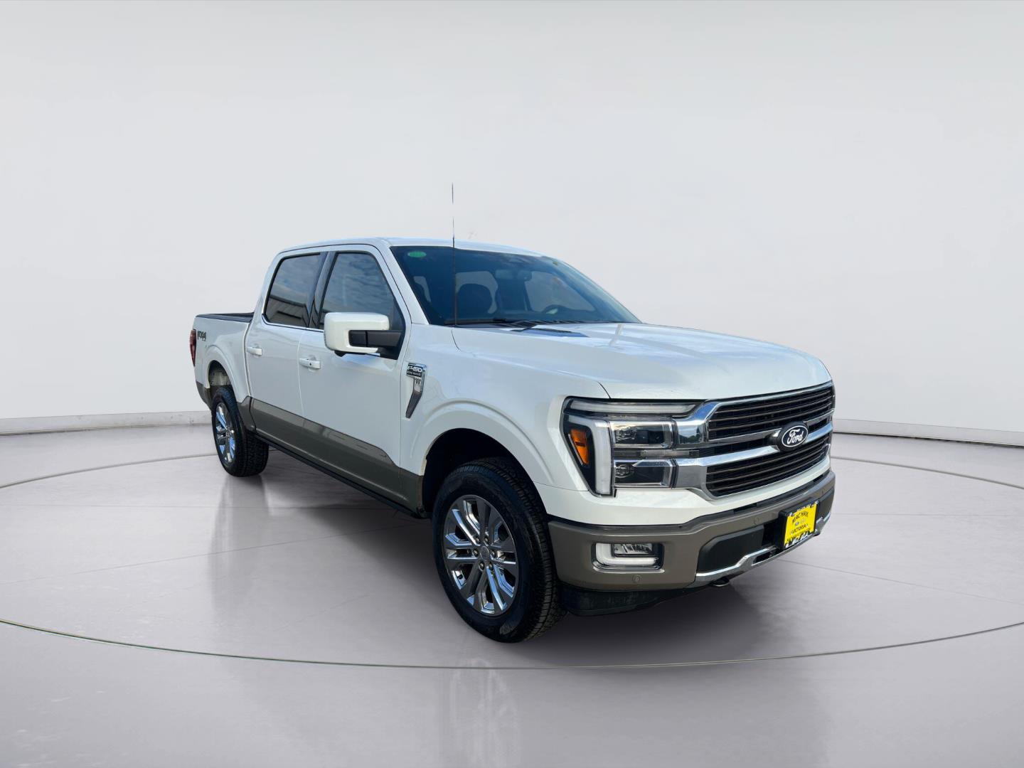 Star White Metallic Tri-Coat/Marsh Gray 2026 Ford F-150 Pickup Truck Four-Wheel Drive Automatic