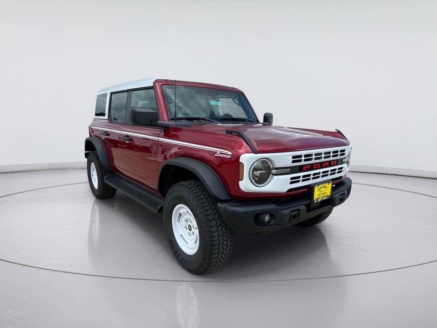 Ruby Red Metallic Tinted Clearcoat 2026 Ford Bronco SUV / Crossover Four-Wheel Drive 7-Speed Manual