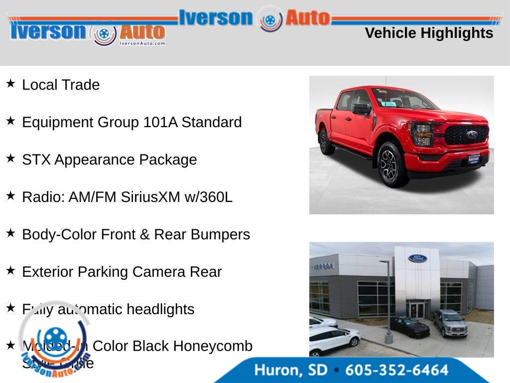 Used 2023 Race Red Ford XL image 2