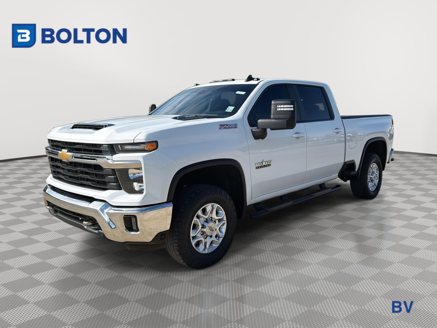 Summit White 2024 Chevrolet Silverado 2500HD LT Crew Cab 4WD Pickup Truck Four-Wheel Drive Automatic