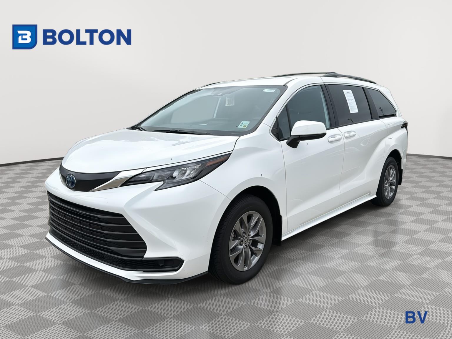 Ice Cap 2025 Toyota Sienna LE 8-Passenger FWD Minivan Front-Wheel Drive Continuously Variable Transmission