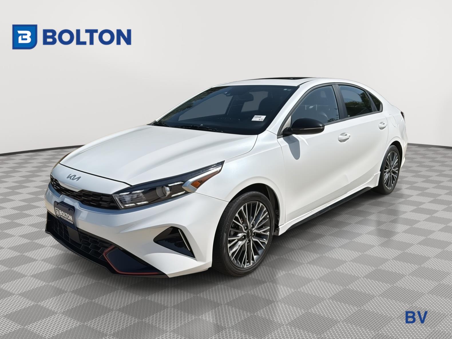 Snow White Pearl 2024 Kia Forte Sedan Front-Wheel Drive Continuously Variable Transmission