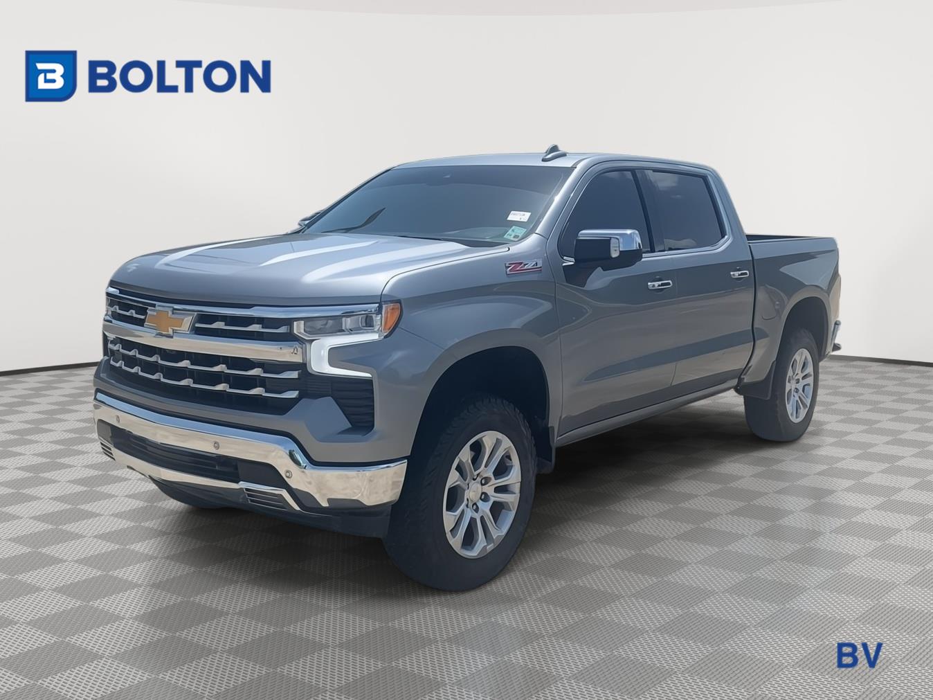 Sterling Gray Metallic 2024 Chevrolet Silverado 1500 Pickup Truck Four-Wheel Drive Automatic