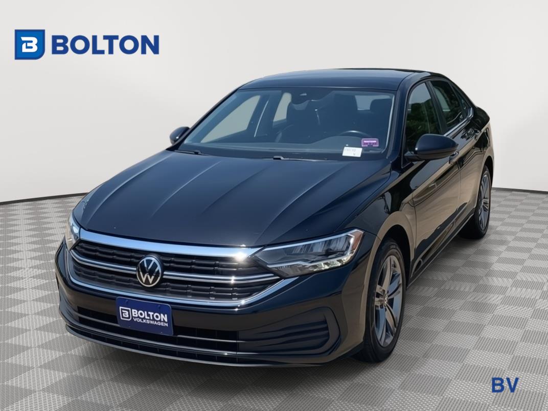 Deep Black Pearl 2024 Volkswagen Jetta Sedan Front-Wheel Drive Automatic