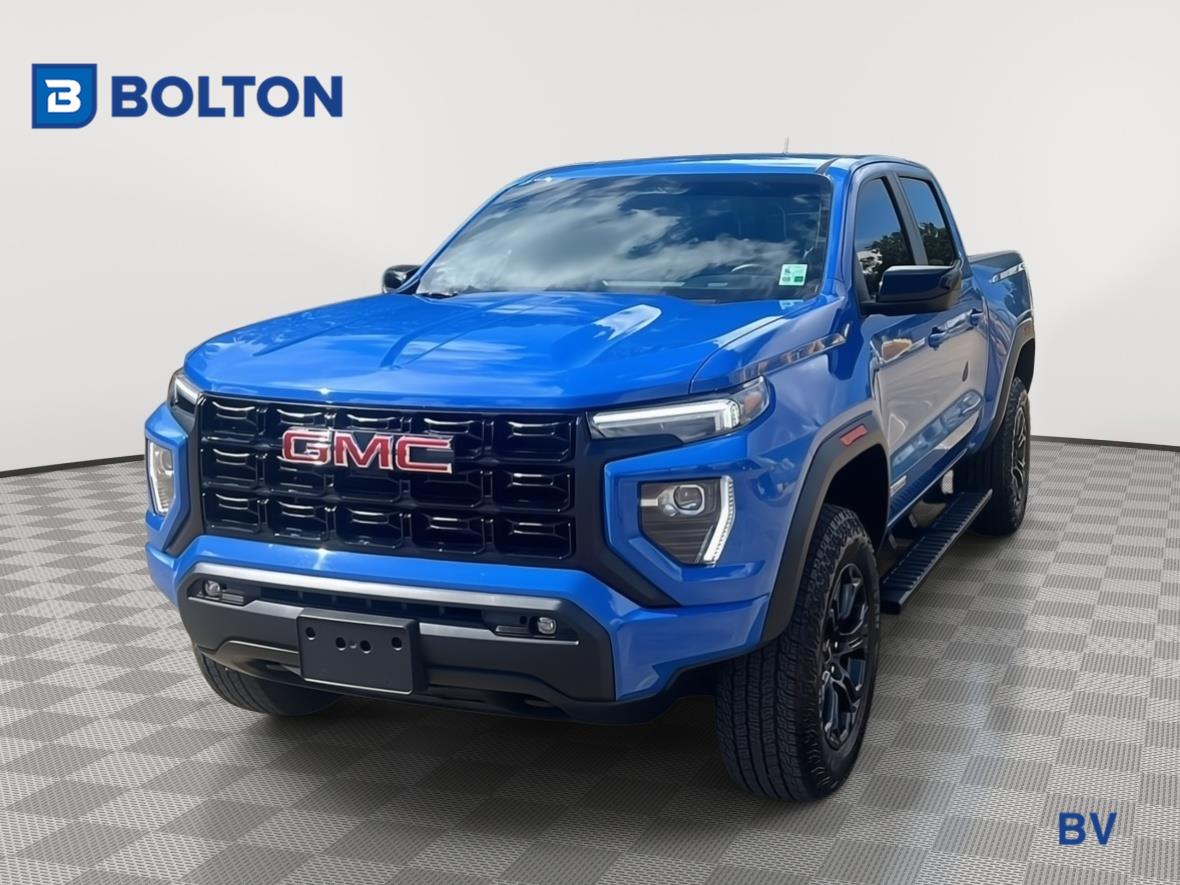 Blue (Rapids Metallic) 2025 GMC Canyon Pickup Truck Four-Wheel Drive 8-Speed Automatic