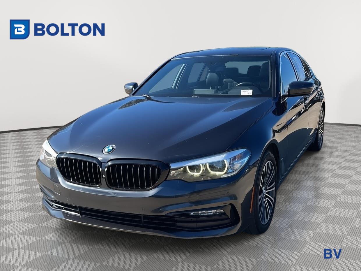 Gray (Dark Graphite Metallic) 2018 BMW 5 Series Sedan Rear-Wheel Drive Automatic