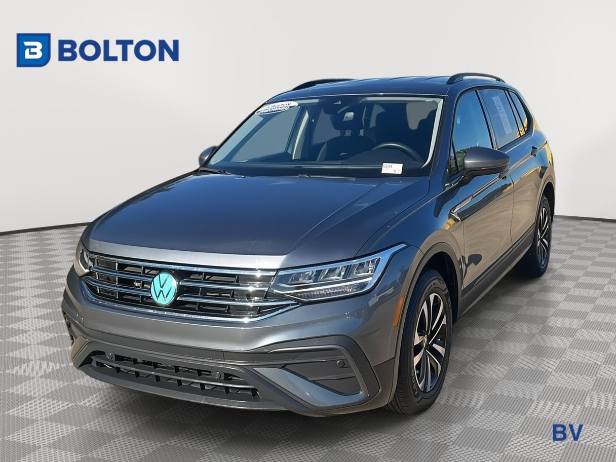 Platinum Gray Metallic 2024 Volkswagen Tiguan SUV / Crossover Front-Wheel Drive Automatic