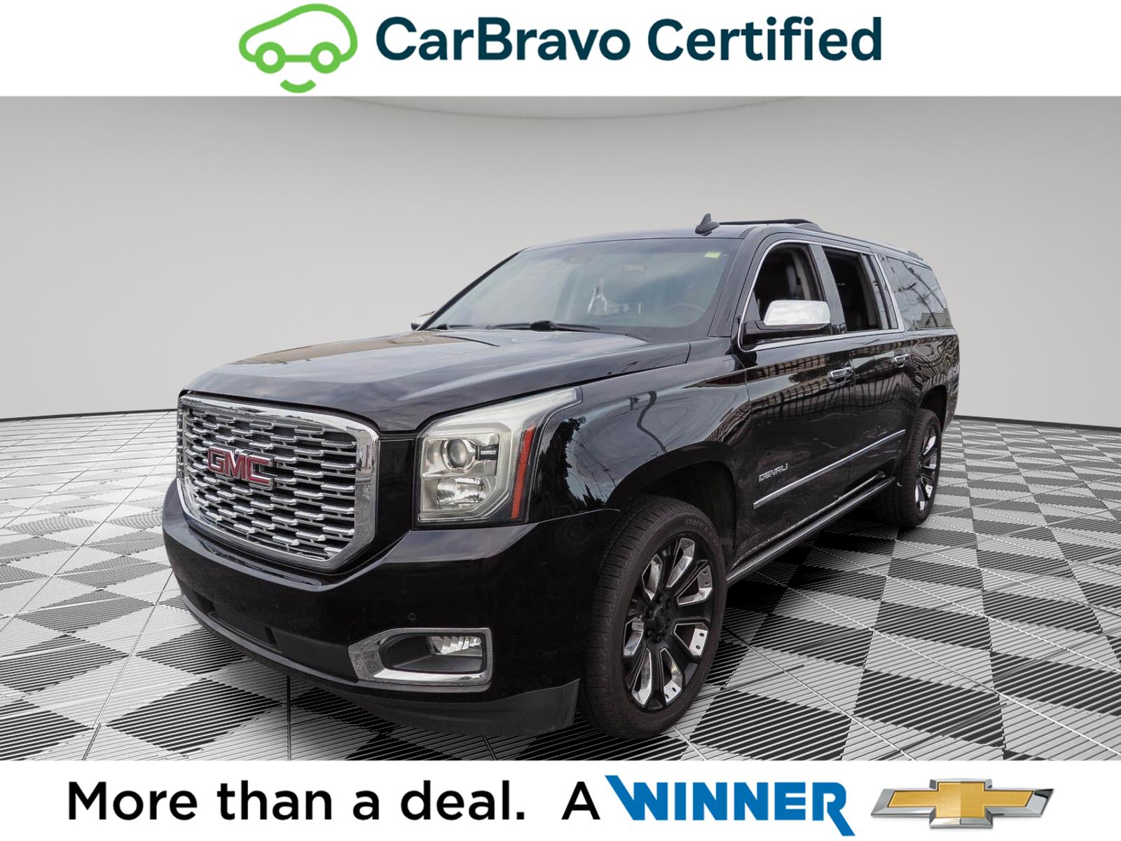 Onyx Black 2019 GMC Yukon XL SUV / Crossover Four-Wheel Drive Automatic