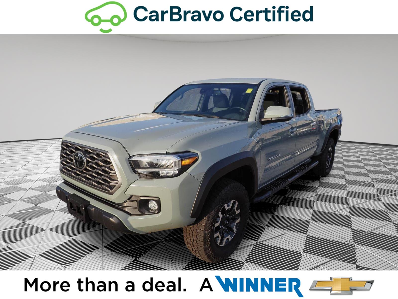 Lunar Rock 2023 Toyota Tacoma Pickup Truck Four-Wheel Drive 6-Speed Automatic