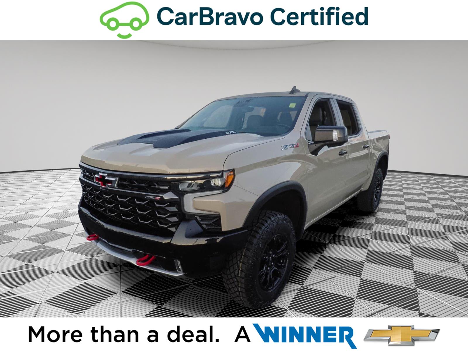 Sand Dune Metallic 2022 Chevrolet Silverado 1500 Pickup Truck Four-Wheel Drive Automatic